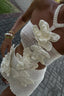 Margaret | Halter Knit Floral Mini Dress