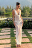 Aylee | Sleeveless Waisted Lace Dress