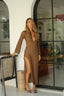 Mocha Muse | Knit Maxi Dress - Sierra Sydney