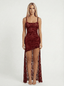 Noir Romance Dress Burgundy - Sierra Sydney