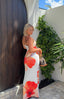 Kaliyah | Floral Print Maxi Dress