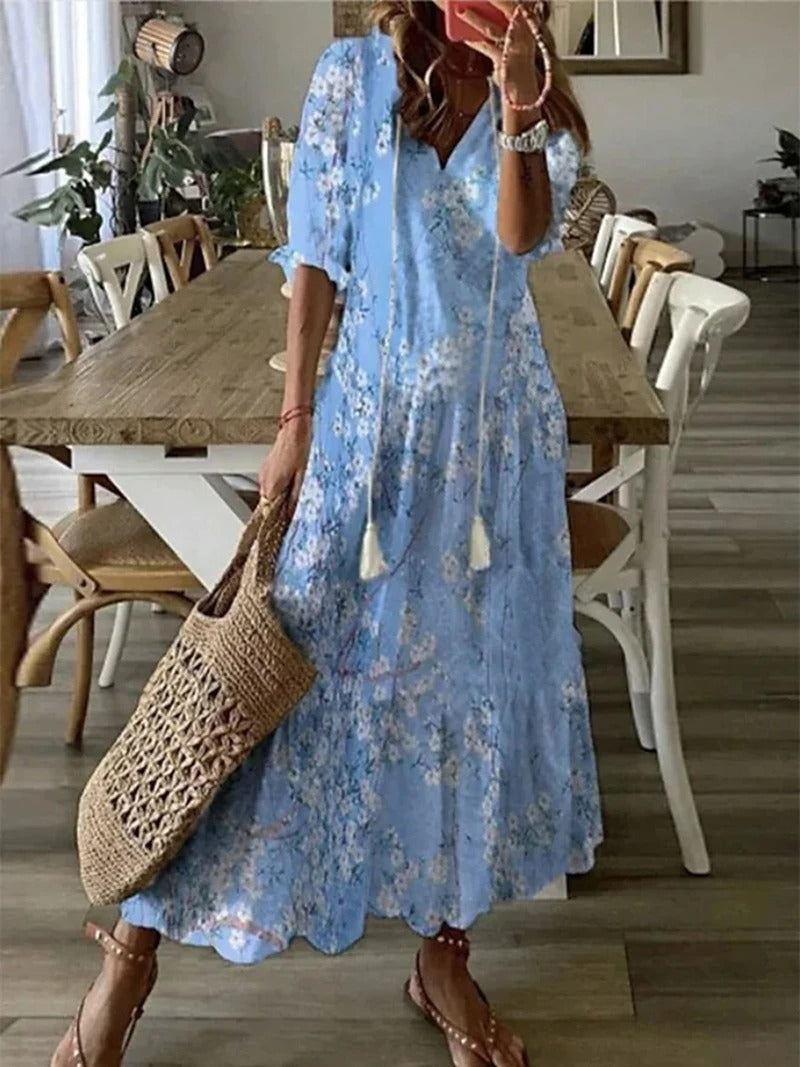 Noelle - Summer Dress - Printed